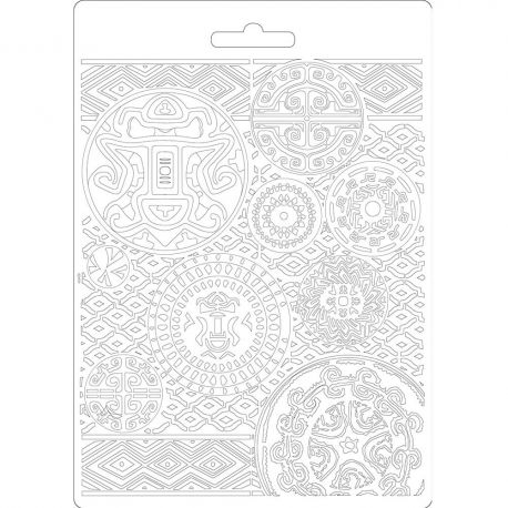 Molde para Mix Media A5 Amazonia "Texture" Stamperia