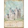 Papel de arroz Alta calidad A4 "Sleeping Beauty - Castillo"