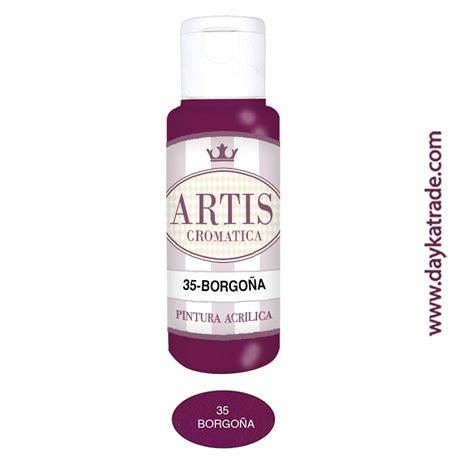 BORGOÑA - ACRÍLICO ARTIS CROMÁTICA 60ML.