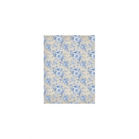 Papel de arroz Cadence "Flores azules"