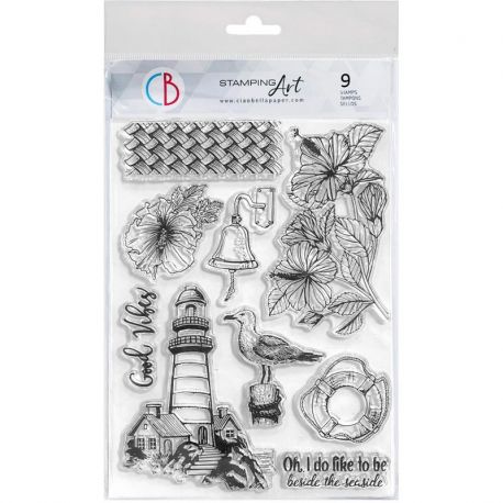 Clear Stamp Set 6x8 Ocean Breeze