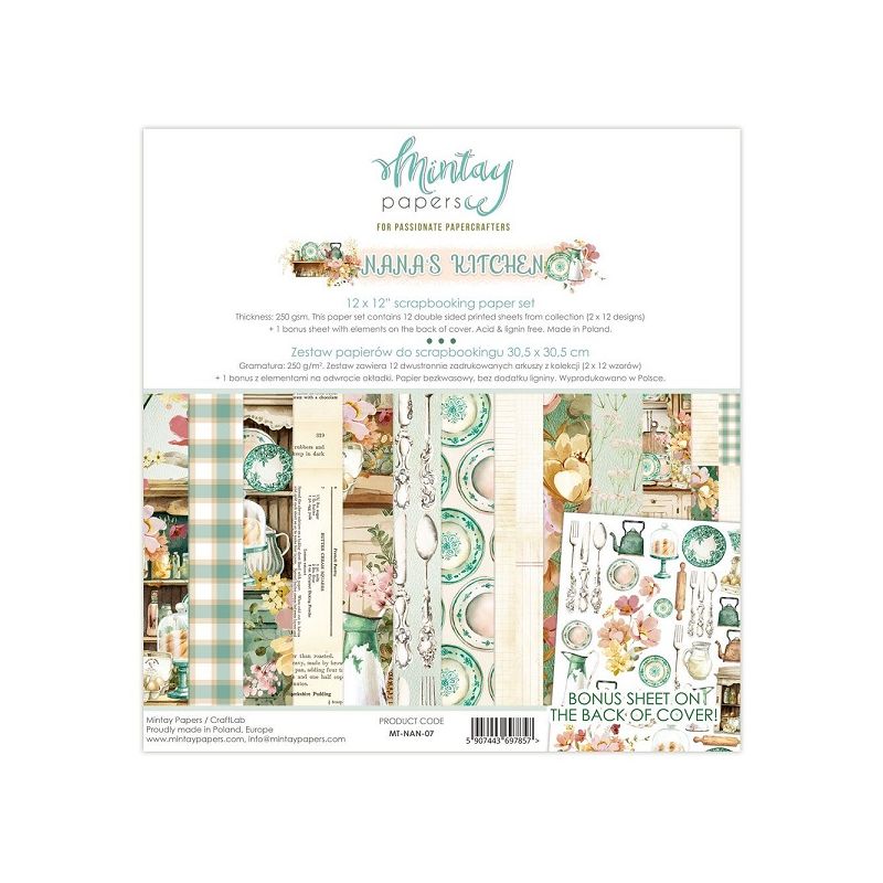 Mintay Papers | Beauty in Bloom Scrapbook Collection Kit