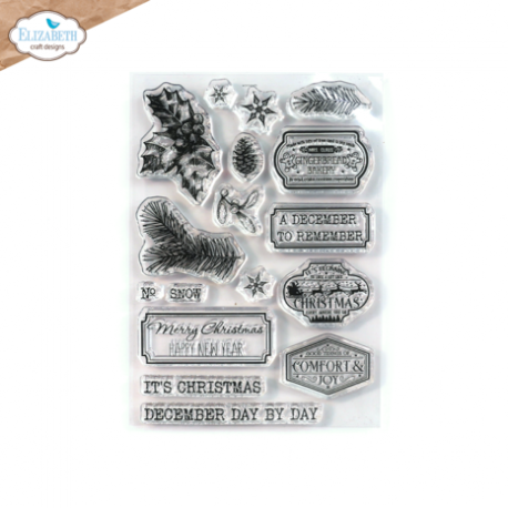 December to Remember Stamp - Elisabeth Craft Designs