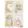 Papel de Arroz A4 Ciao Bella - FLOWER SHOP - Cards