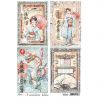 Papel de Arroz A4 Ciao Bella - LAND OF THE RISING SUN - Japan Cards