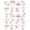 Lamina de seda 50x70 -  La Tiendita Shabby chic