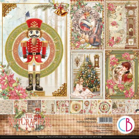 Set 12 papeles Ciao Bella "THE NUTCRACKER"