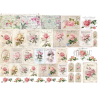 Lamina de seda 50x70 -  La Tiendita Shabby chic