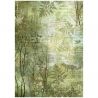 Papel de arroz A4 - FOREST - Trees