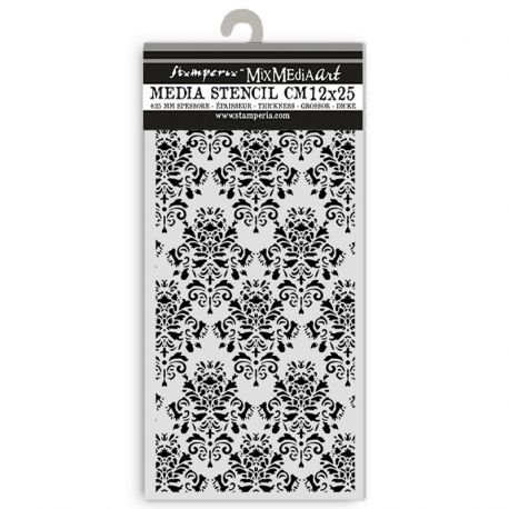 Stencil Stamperia 12x25cm - GOLDEN HARMONY "Textura"