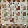 BELLALUNA "XMAS FANTASY" RECORTABLES 12 PAPELES 8"X8"