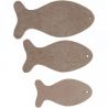 SET 3 SILUETAS PECES MDF 19x9, 16x7 y 13x6cm