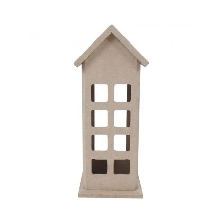 CASITA PORTAVELAS MEDIANA MDF 24x10x8cm