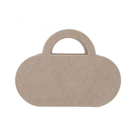 PORTAOBJETOS BOLSO 4 HUECOS MDF 30x22x10cm