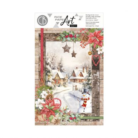 Papel de Arroz A5 Ciao Bella - WINTER WONDERLAND