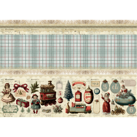 Lamina de seda 50x70 -  La Tiendita Shabby chic