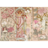 Lamina de seda 50x70 -  La Tiendita Shabby chic