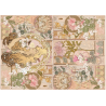 Lamina de seda 50x70 -  La Tiendita Shabby chic