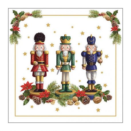 Set 5 Servilletas "BEARED NUTCRACKER"