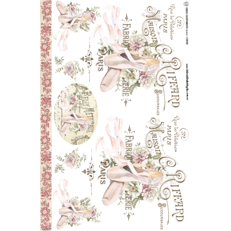 DECO TRANSFER A4 - Tiendita Shabby Chic