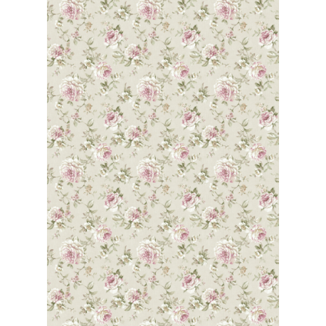 Lamina de seda 50x70 -  La Tiendita Shabby chic