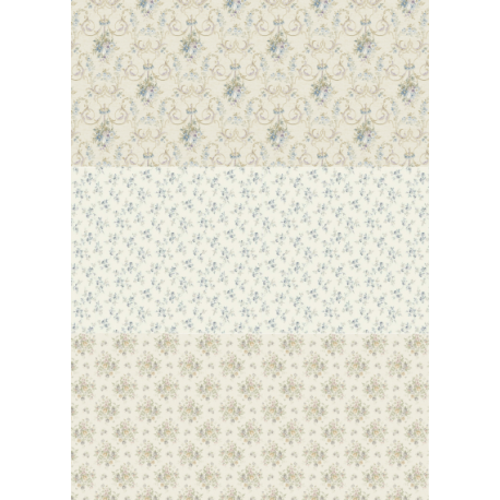 Lamina de seda 50x70 -  La Tiendita Shabby chic