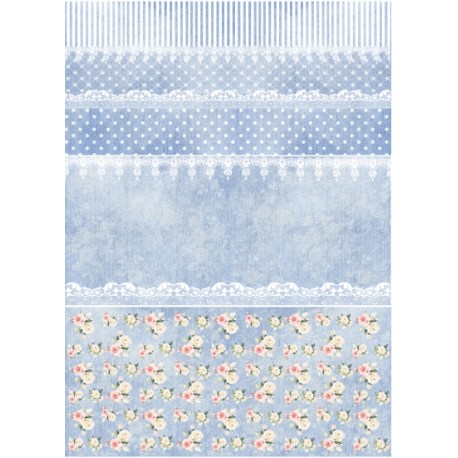 Lamina de seda 50x70 -  La Tiendita Shabby chic