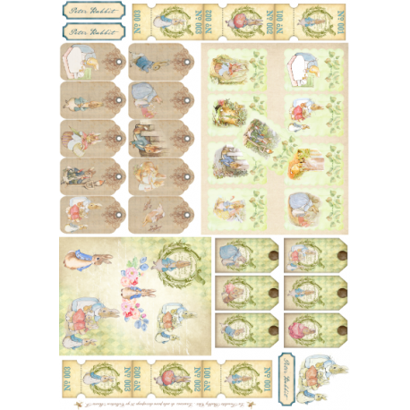 Lamina de seda 50x70 -  La Tiendita Shabby chic