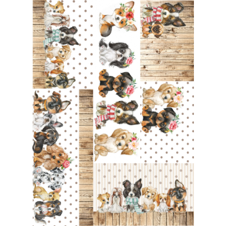 Lamina de seda 50x70 -  La Tiendita Shabby chic