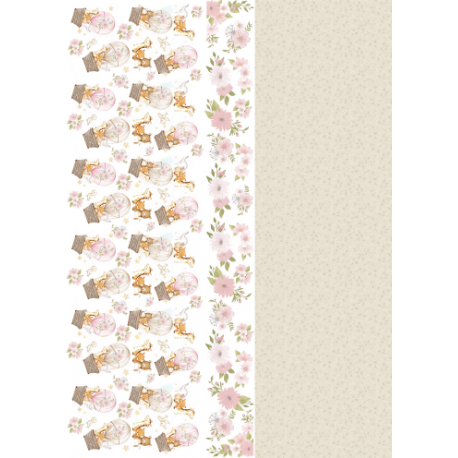 Lamina de seda 50x70 -  La Tiendita Shabby chic