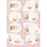 Lamina de seda 50x70 -  La Tiendita Shabby chic