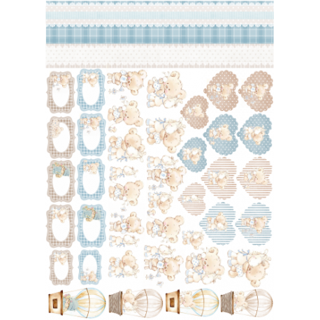 Lamina de seda 50x70 -  La Tiendita Shabby chic