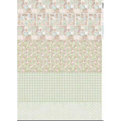 Lamina de seda 50x70 -  La Tiendita Shabby chic