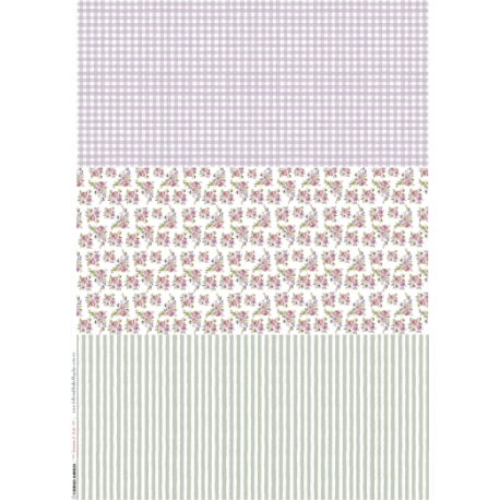 Lamina de seda 50x70 -  La Tiendita Shabby chic