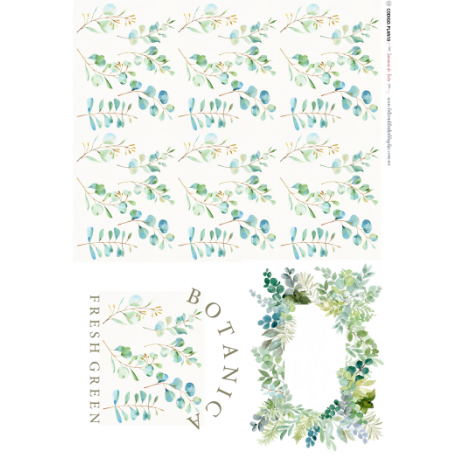 Lamina de seda 50x70 -  La Tiendita Shabby chic