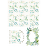 Lamina de seda 50x70 -  La Tiendita Shabby chic