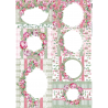 Lamina de seda 50x70 -  La Tiendita Shabby chic