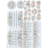 Lamina de seda 50x70 -  La Tiendita Shabby chic