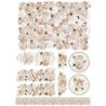 Lamina de seda 50x70 -  La Tiendita Shabby chic