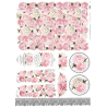 Lamina de seda 50x70 -  La Tiendita Shabby chic