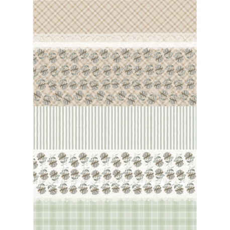 Lamina de seda 50x70 -  La Tiendita Shabby chic