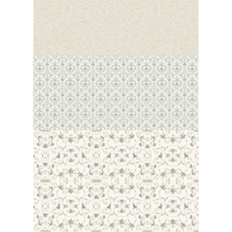 Lamina de seda 50x70 -  La Tiendita Shabby chic