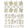 Lamina de seda 50x70 -  La Tiendita Shabby chic