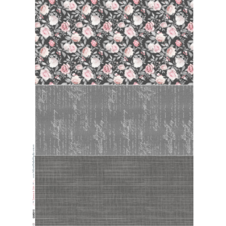 Lamina de seda 50x70 -  La Tiendita Shabby chic