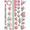 Lamina de seda 50x70 -  La Tiendita Shabby chic