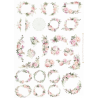 Lamina de seda 50x70 -  La Tiendita Shabby chic