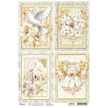 Papel de Arroz A4 Ciao Bella - BLESSING CARDS