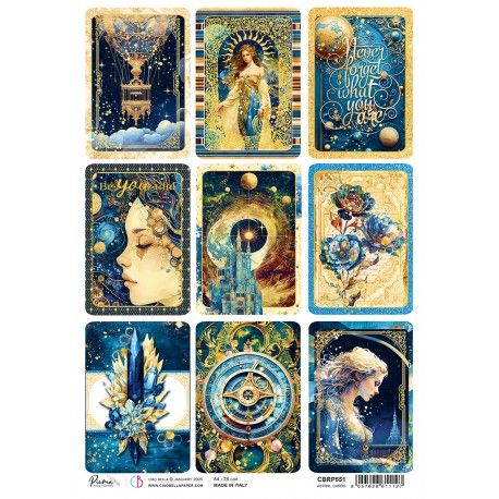Papel de Arroz A4 Ciao Bella - ASTRAL CARDS