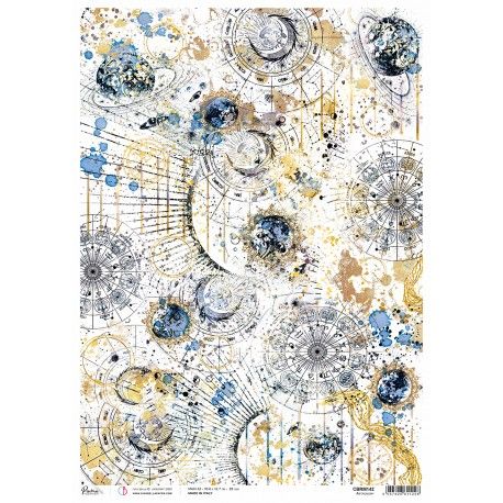 Papel de Arroz A3 Ciao Bella - ASTRONOMY