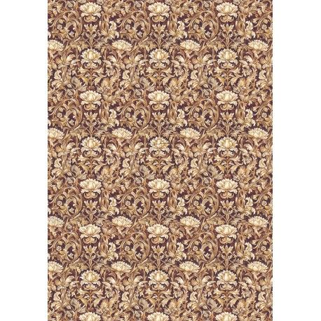 Papel de Arroz A3 Ciao Bella - ARABESQUE OF FLOWERS